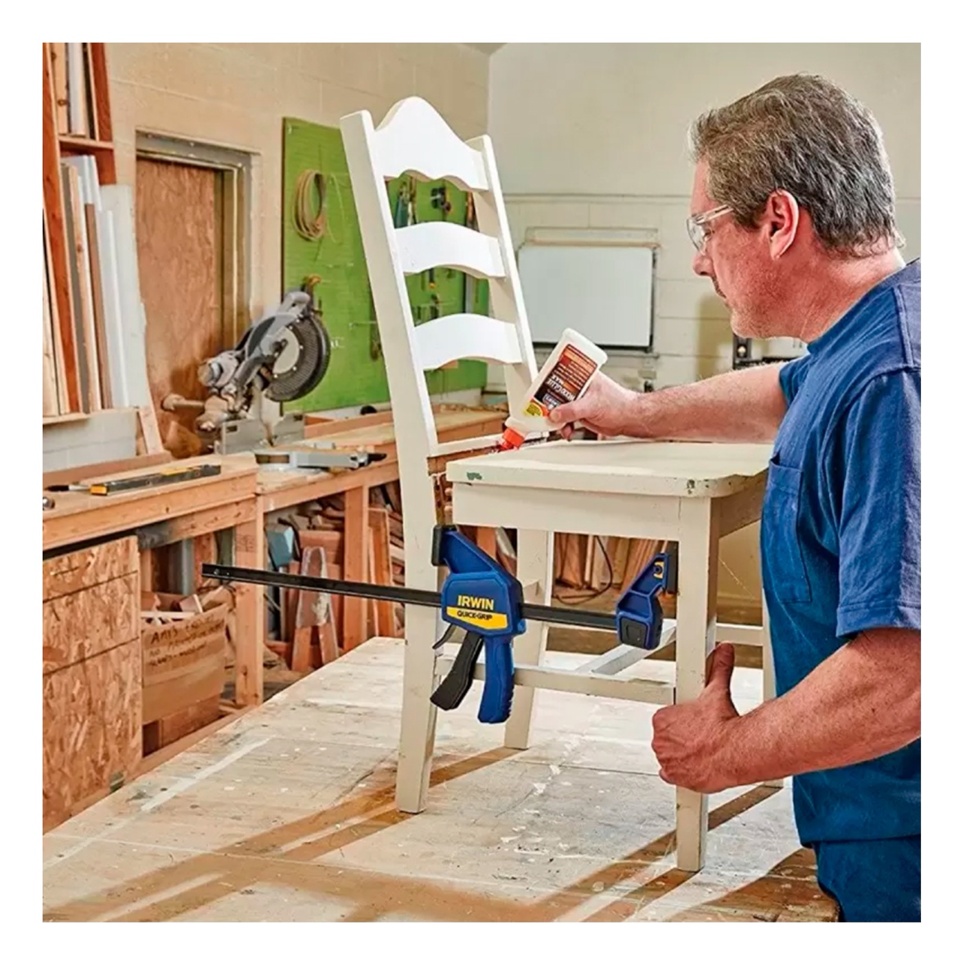 PRENSA LIBERACION RÁPIDA BARRA IRWIN QUICK-GRIP 45 CM SL300 - 7