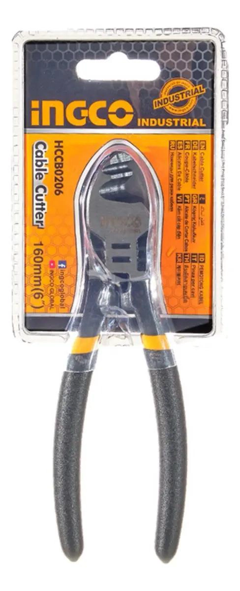ALICATE CORTA CABLES 6 PULGADAS INGCO HCCB0206 - 4