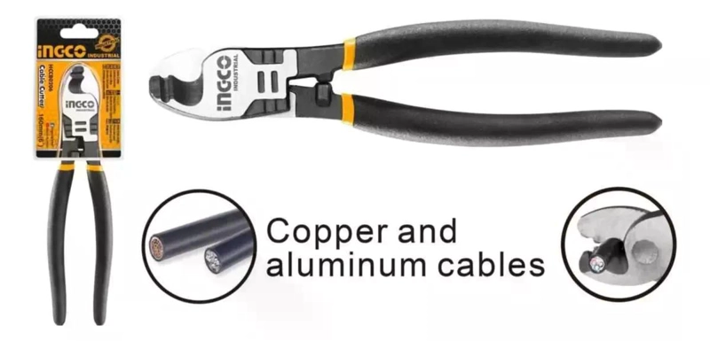 ALICATE CORTA CABLES 6 PULGADAS INGCO HCCB0206 - 9