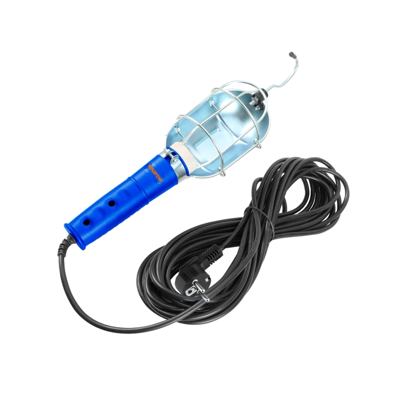 LÁMPARA WADFOW MANO 75 W 10 MTS E27 WFL30001 AUTOS MECÁNICO - 1