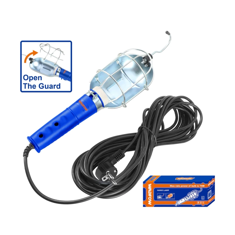 LÁMPARA WADFOW MANO 75 W 10 MTS E27 WFL30001 AUTOS MECÁNICO - 3
