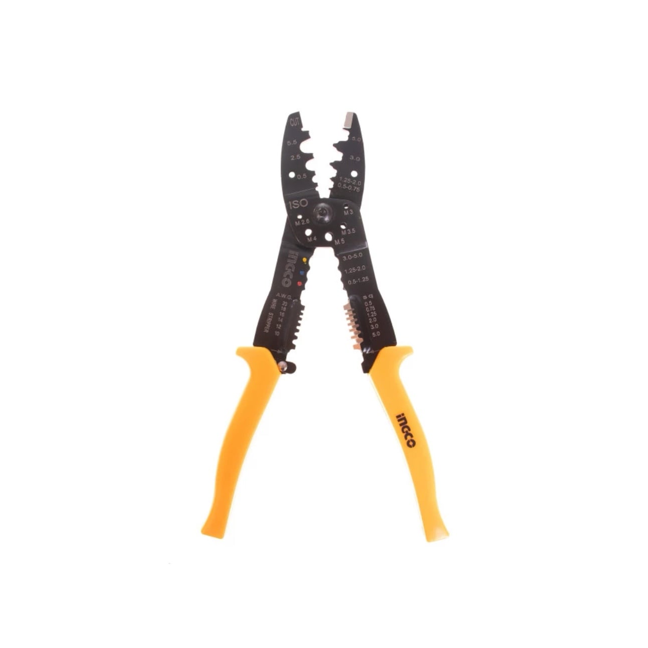 ALICATE TERMINALES PELACABLES INDUSTRIAL INGCO 254MM HWSP101 - 2