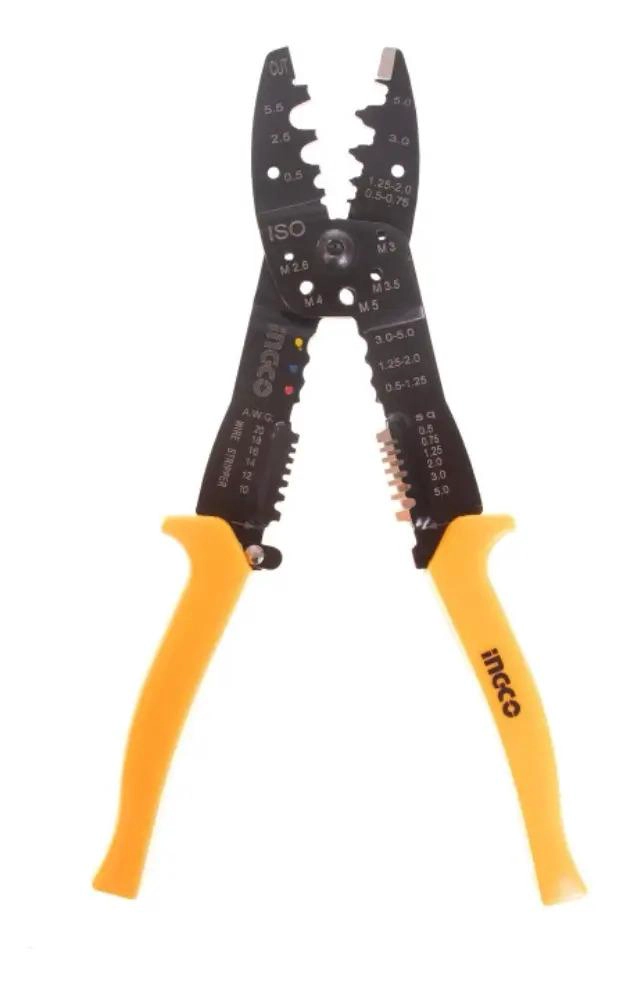 ALICATE INGCO TERMINALES PELACABLES INDUSTRIAL 254 MM HWSP101 - 3