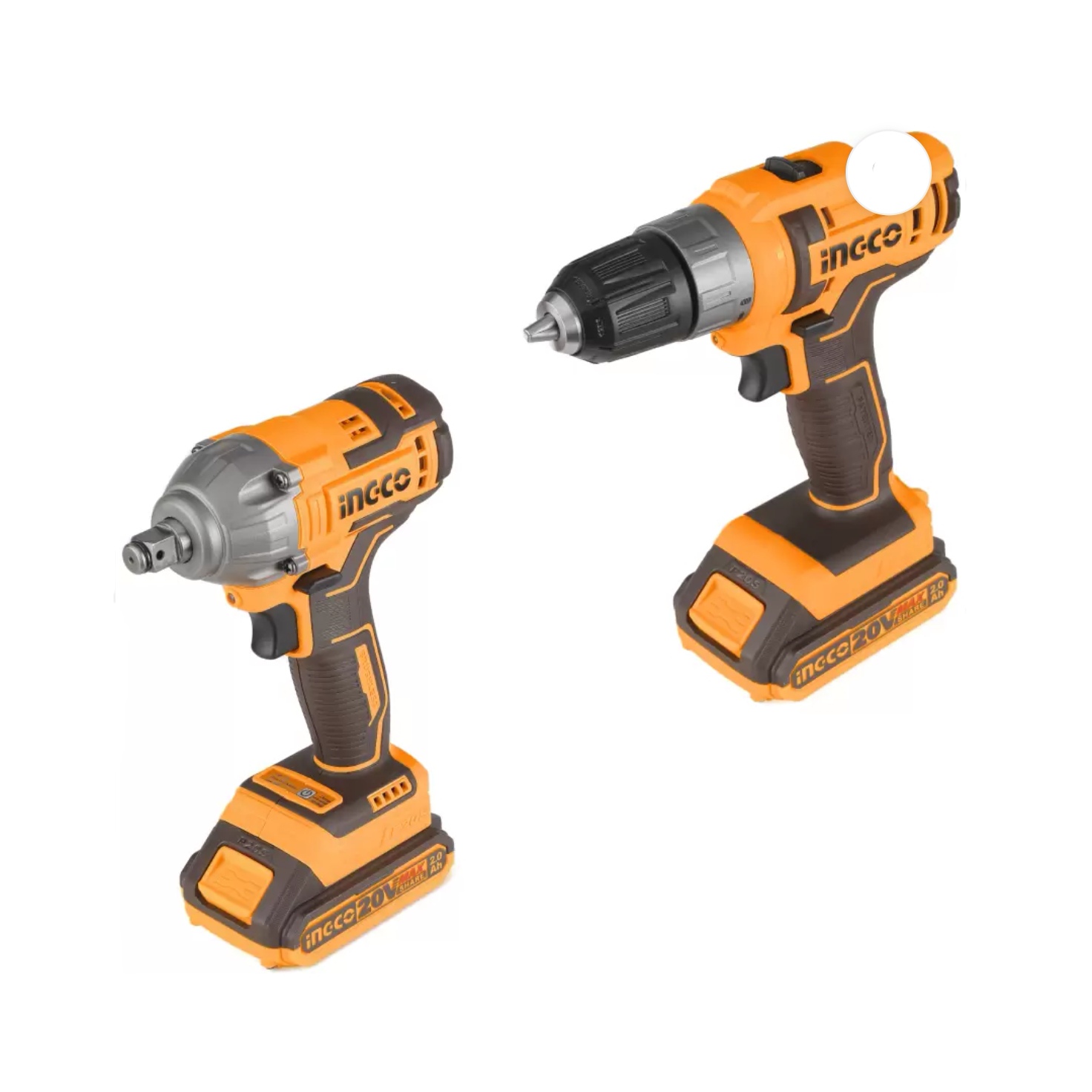 KIT INGCO PACK INAL 20 V TALADRO + LLAVE IMPAC BL COSLI230702 - 3