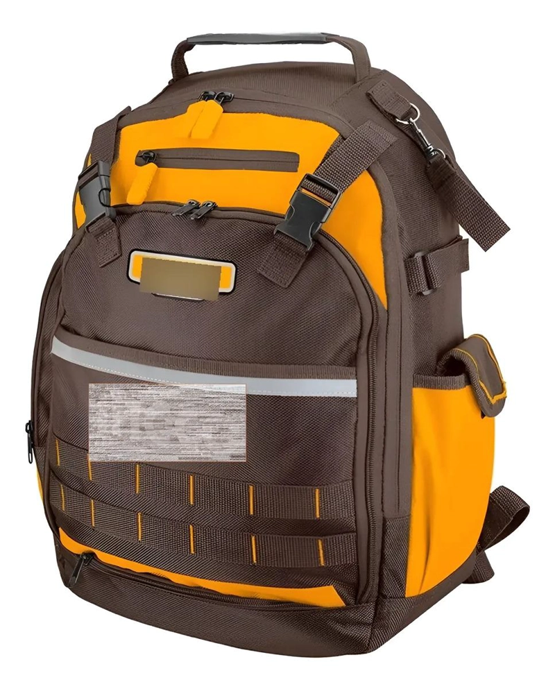 MOCHILA INGCO PORTA HERRAMIENTA INDUSTRIAL 46X38X17 HBP01028 - 2