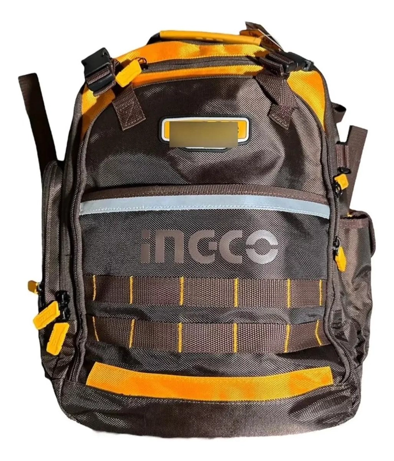 MOCHILA INGCO PORTA HERRAMIENTA INDUSTRIAL 46X38X17 HBP01028 - 3