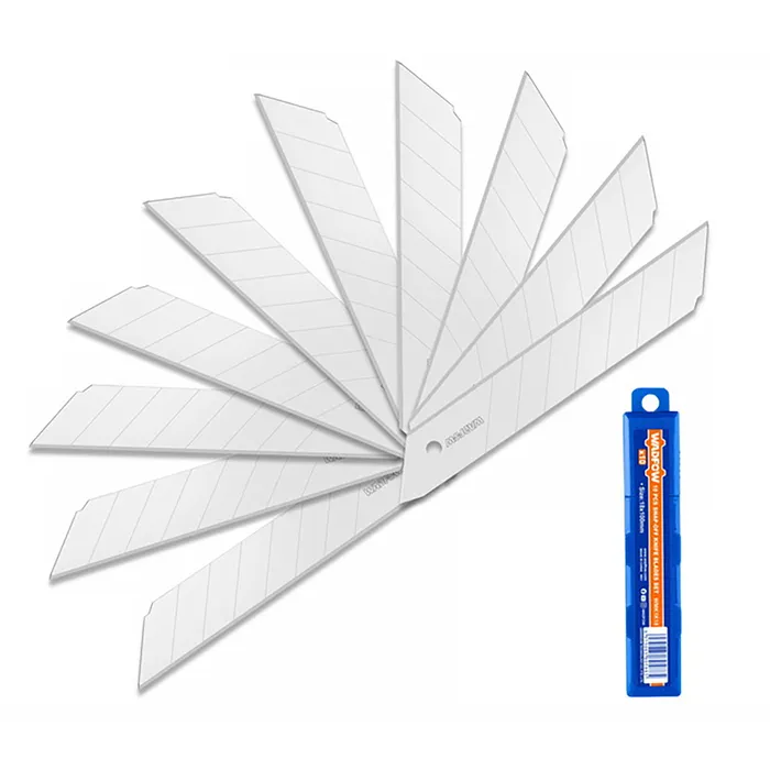 SET PACK 10 UND REPUESTO CUCHILLO CARTONERO WADFOW 18X100 MM - 2