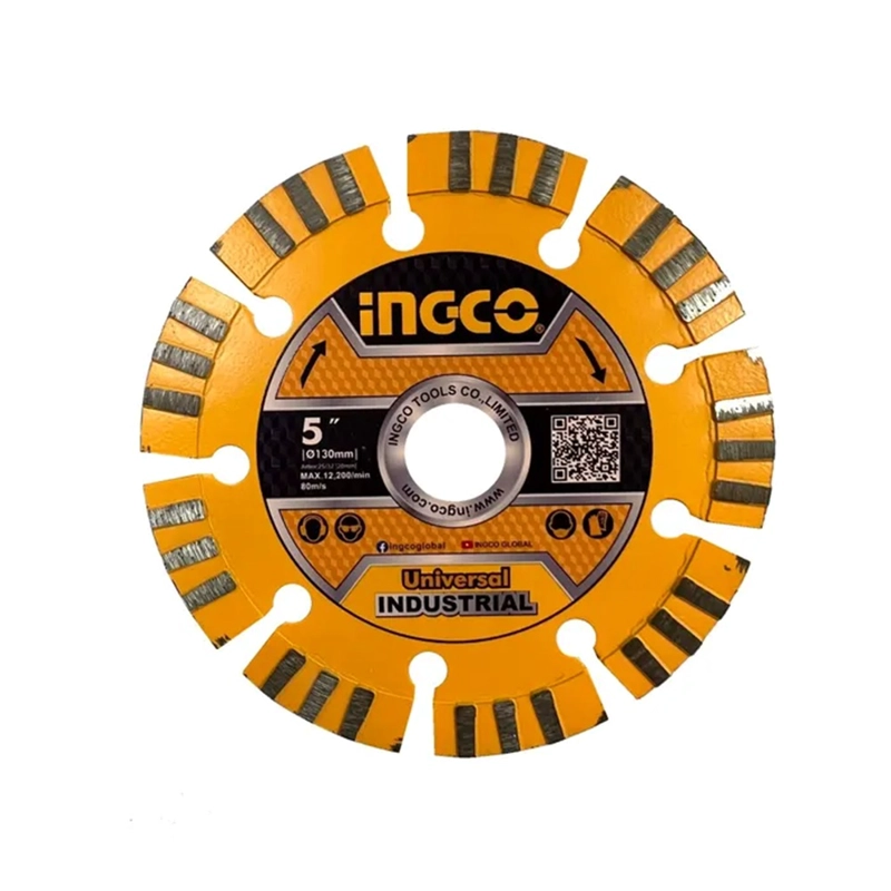DISCO DIAMANTADO SEGMENTADO 130X20MM 5 PULGA INGCO DMD011301 - 2