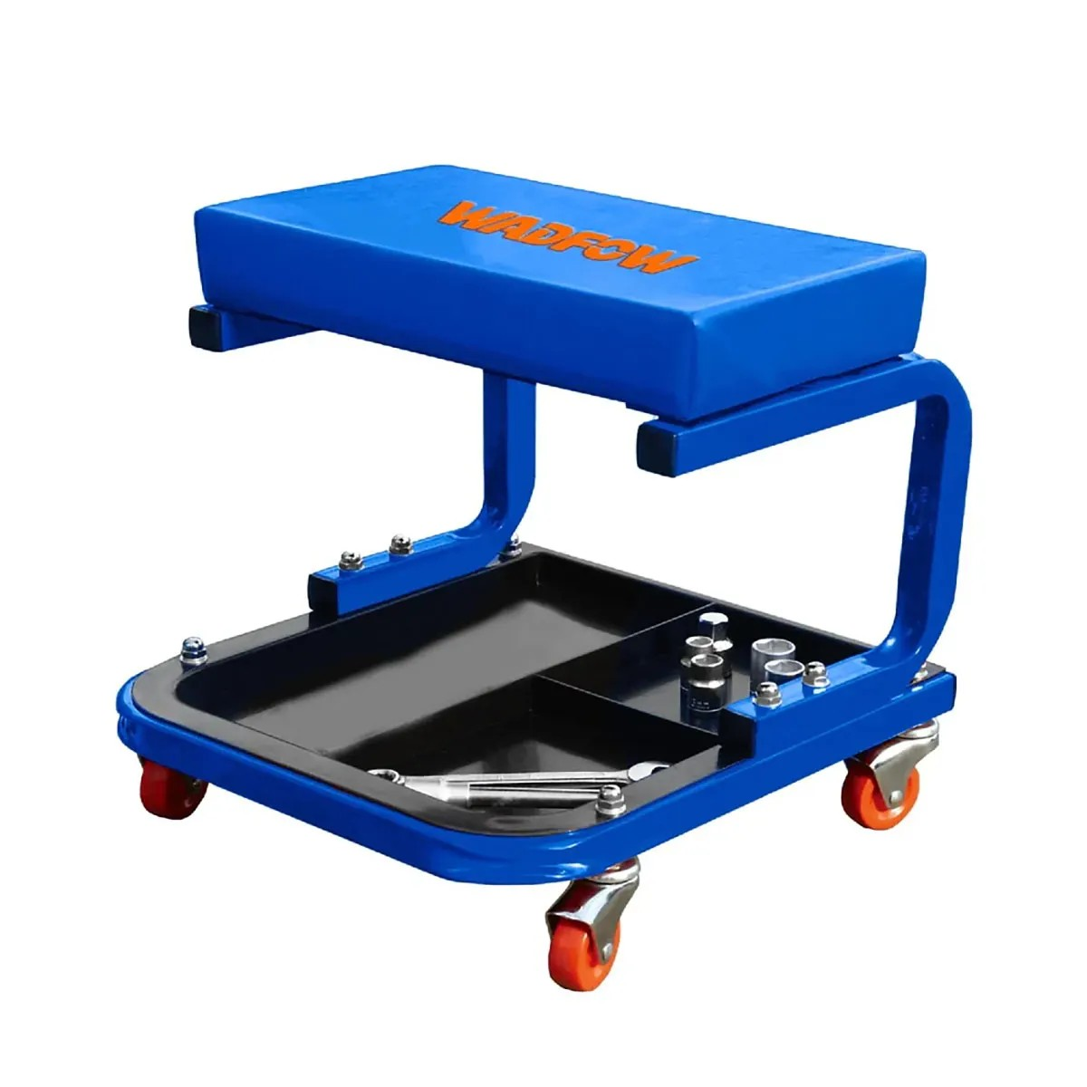 ASIENTO RODANTE CUADRADO CON RUEDAS WADFOW 110KG WNC1501 - 1