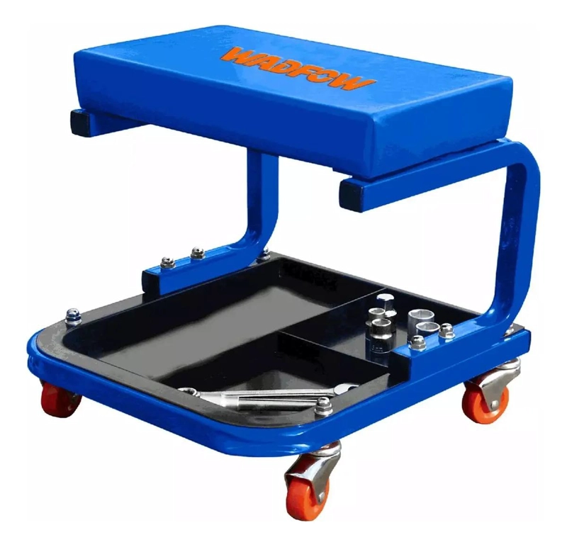 ASIENTO RODANTE CUADRADO CON RUEDAS WADFOW 110KG WNC1501 - 2