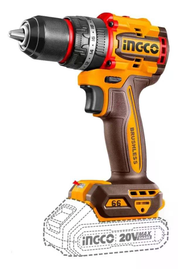 TALADRO PER BL CP +2 BAT Y CARG +47 ACCE INDUSTRIAL 13MM AMARILLO 50/60 - 2