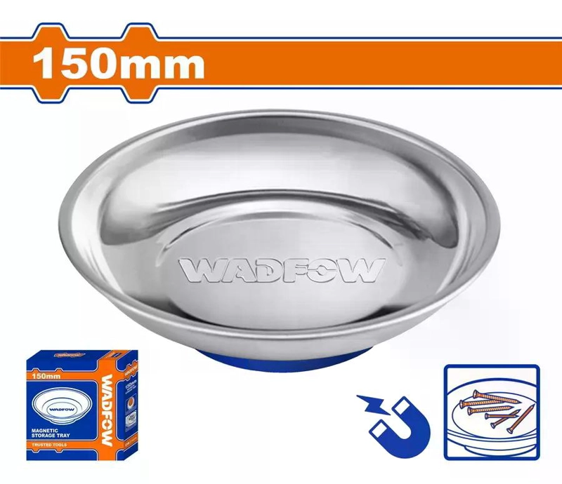 BANDEJA MAGNE TICA REDONDA 150MM WADFOW WMC6001 G P - 2