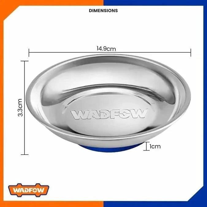 BANDEJA MAGNE TICA REDONDA 150MM WADFOW WMC6001 G P - 3