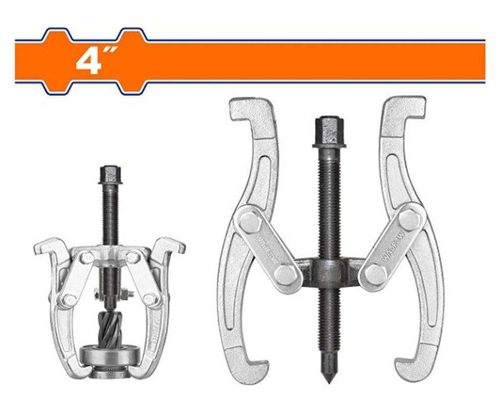 EXTRACTOR DE RODAMIENTO COJINETES 2 PATAS 4 PULGADAS WADFOW - 3