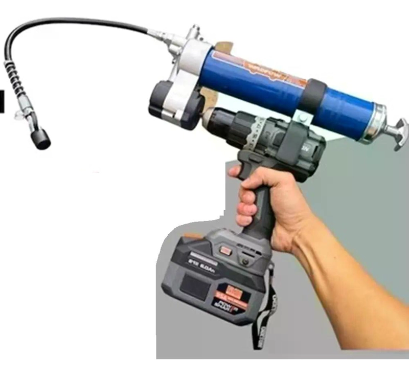 PISTOLA ENGRASADORA PARA TALADRO INALAMBRICO 400 CC WADFOW - 3