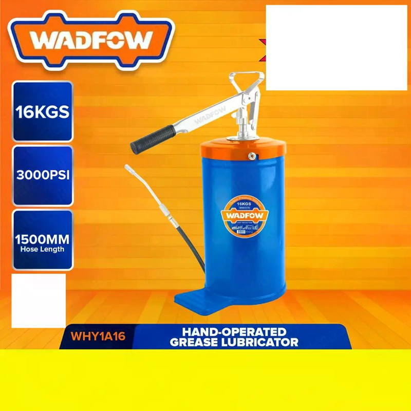 LUBRICADOR DE GRASA MANUAL 16 KG WADFOW ENGRASADORA MANIVELA - 8