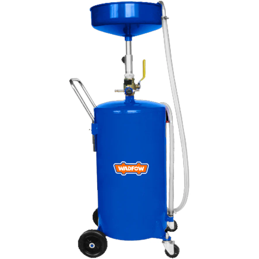 RECIPIENTE DRENAJE ACEITE AUTOMOTRIZ WADFOW PORTATIL 70 LT - 4