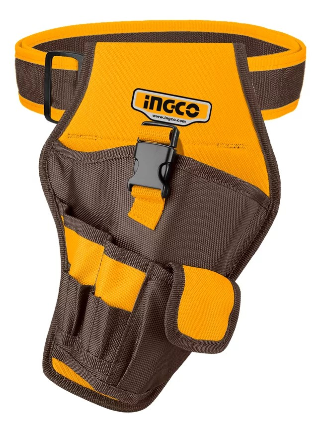 CINTURON CINTO PORTA HERRAMIENTAS TALADRO INGCO HTBP030128 - 2
