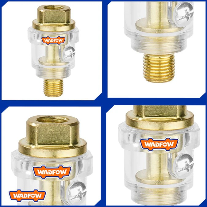 LUBRICADOR HERRAMIENTAS NEUMATICAS 10 CC 1/4 PULGADAS WADFOW - 5