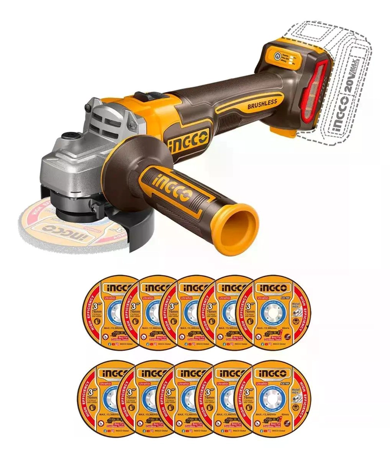 KIT SET BATERIA INGCO ROTOMARTILLO+ CARGADOR Y BATERIA FEBO - 4