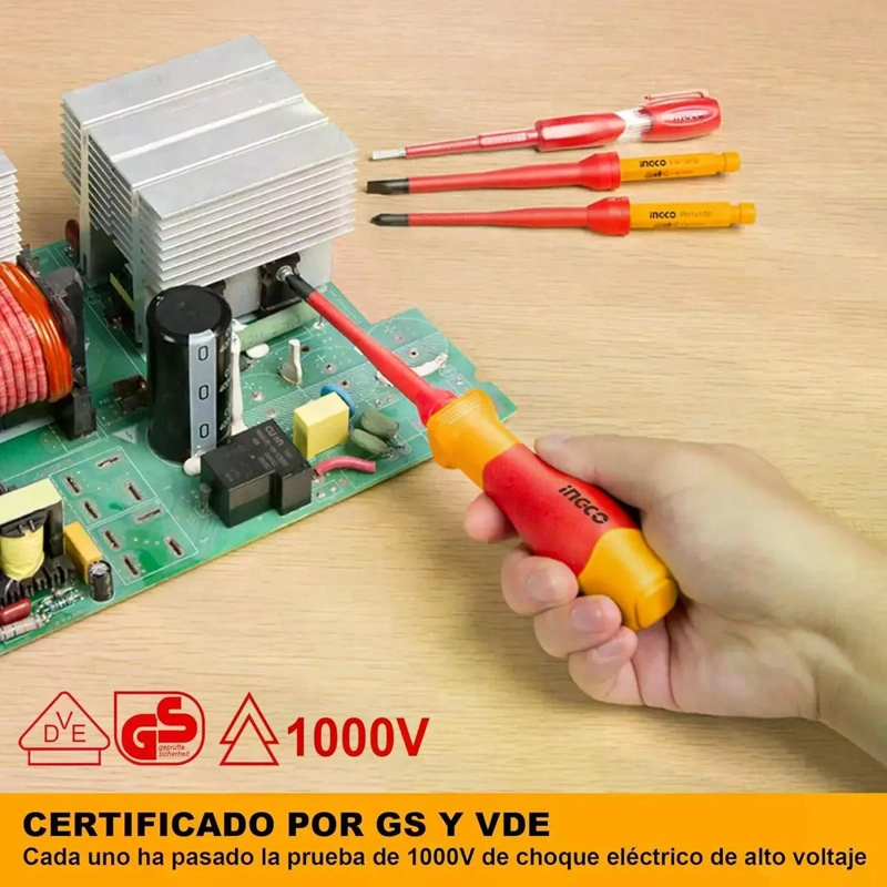 SET AISLADO 12 DESTORNILLADORES INGCO HKISD1201 - SMF - 9
