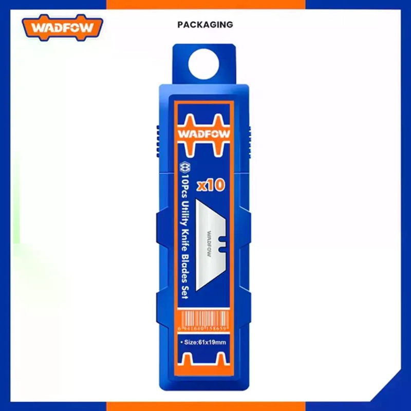 SET PACK 10 UND REPUESTO CUCHILLO CARTONERO WADFOW 61X19 MM - 7