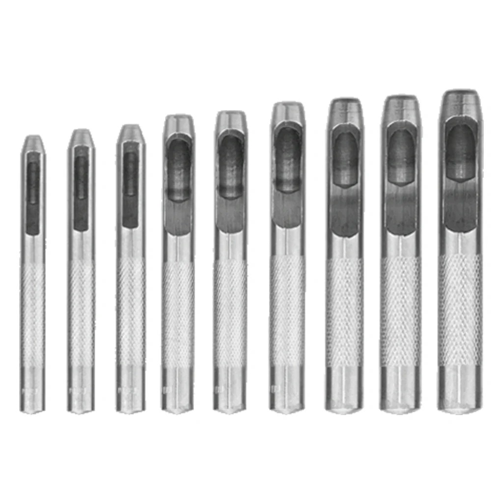 SET DE 9 UNIDADES DE SACABOCADOS 2.5-10 MM WADFOW WCC7509 - 2