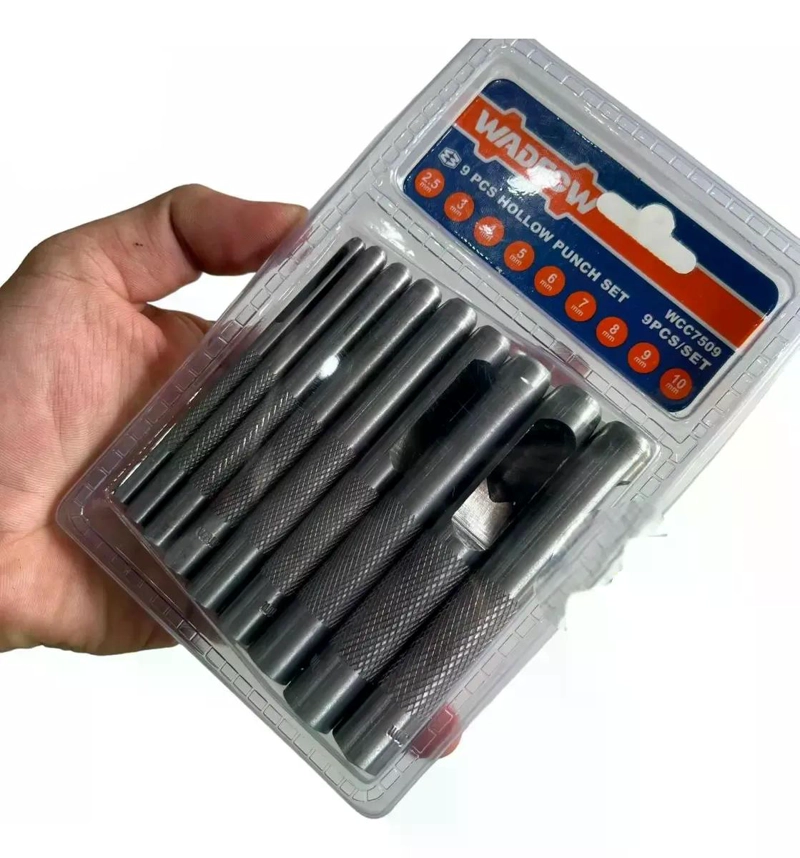 KIT SACABOCADOS DE IMPACTO SET 9 PIEZAS - 9