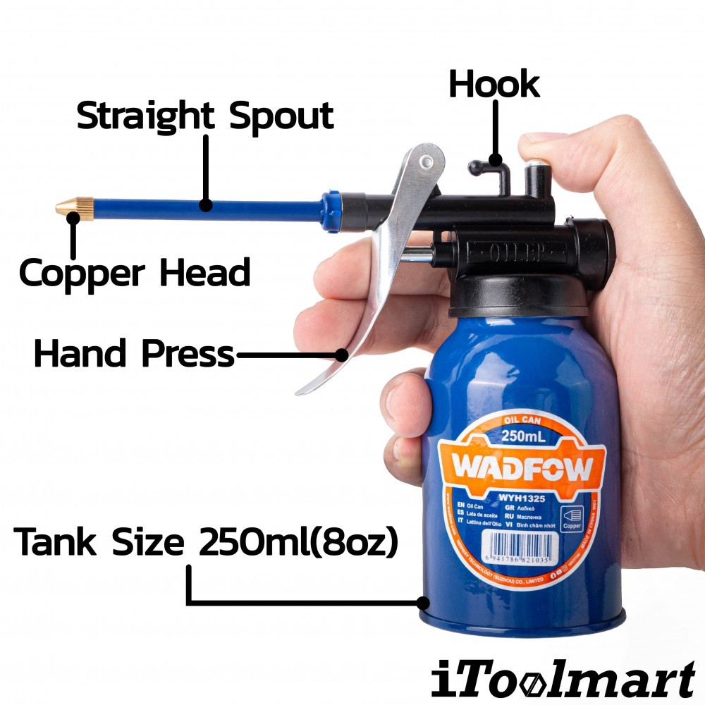 PISTOLA PARA DISPENSAR ACEITE 250 ML WADFOW WYH1325 - 2