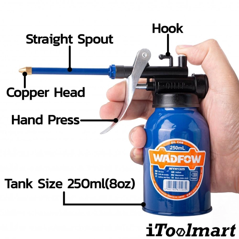 PISTOLA PARA DISPENSAR ACEITE 250 ML WADFOW WYH1325 - 4