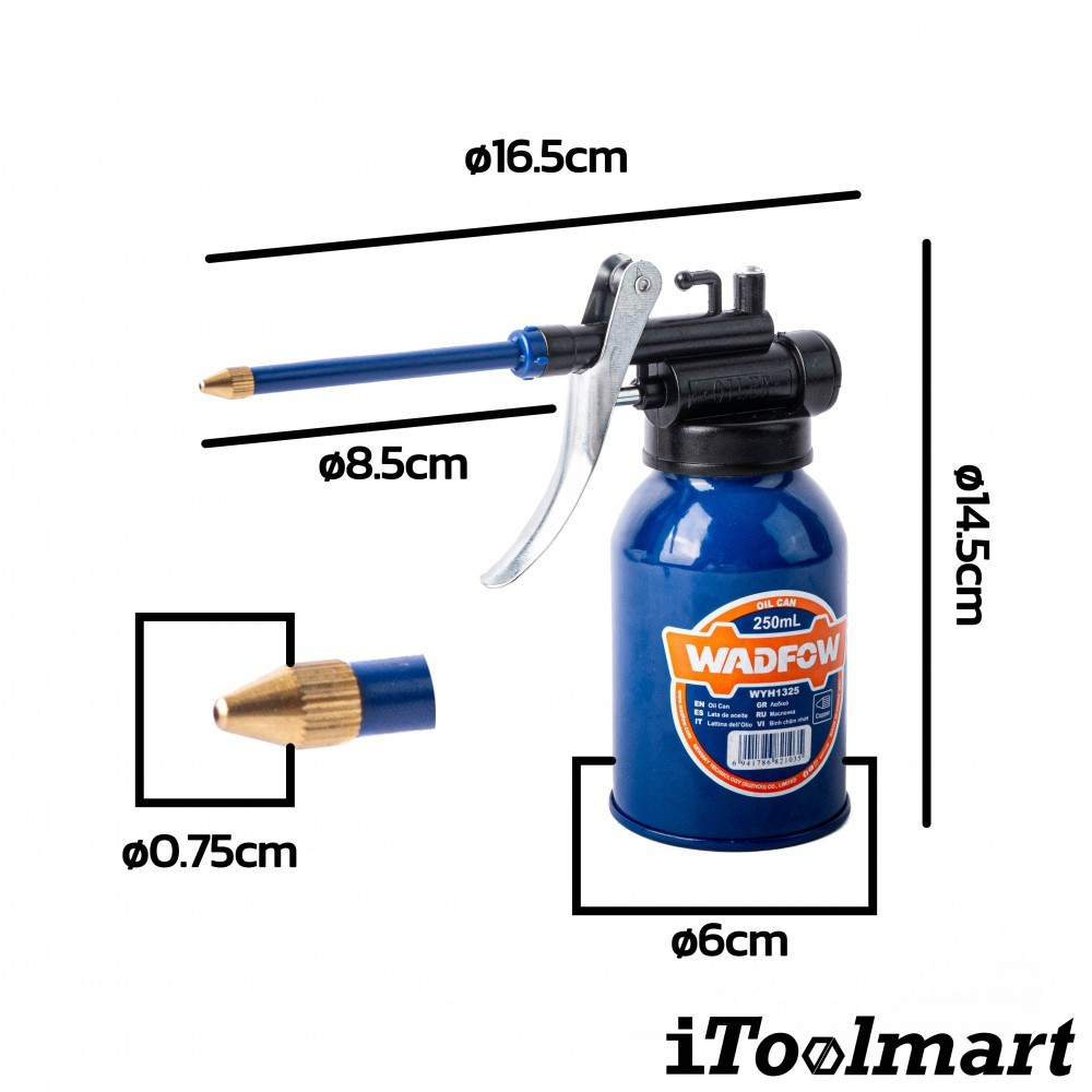 PISTOLA PARA DISPENSAR ACEITE 250 ML WADFOW WYH1325 - 12