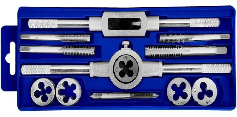 SET DE TERRAJAS MACHO Y HEMBRA M5-M12 12 PZS WADFOW WAJ1L01 - 2