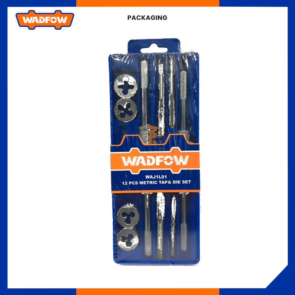 SET DE TERRAJAS MACHO Y HEMBRA M5-M12 12 PZS WADFOW WAJ1L01 - 4