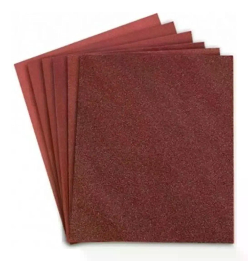 SET 10 LIJAS EN SECO MADERA MASILLA NORTON 225X275 MM A-257 36 - 3
