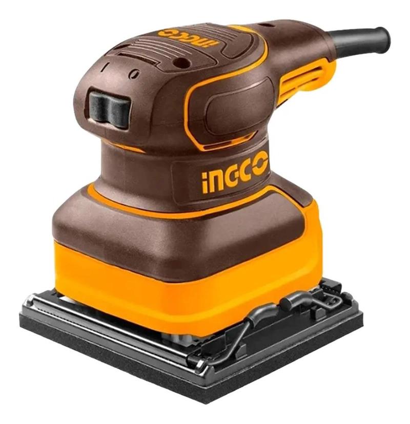 LIJADORA ORBITAL 240W INGCO PS2416 COLOR AMARILLO FRECUENCIA 50 / 60 HZ - 6