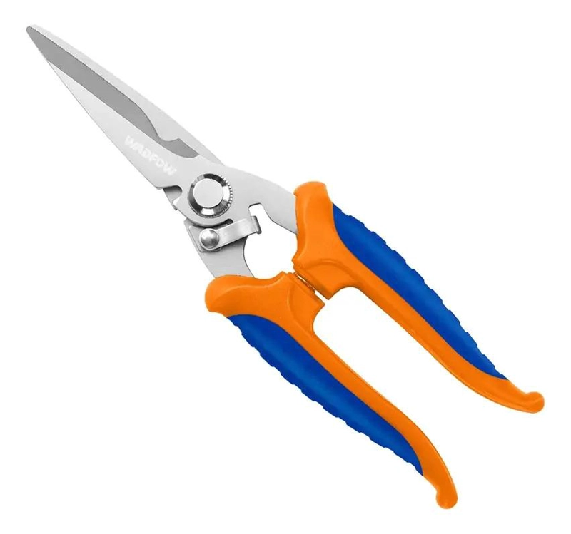 TIJERA ELECTRICISTA 200 MM 8 PULGADAS WADFOW WSX1618 AZUL - 1