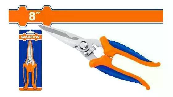 TIJERA ELECTRICISTA 200 MM 8 PULGADAS WADFOW WSX1618 AZUL - 7