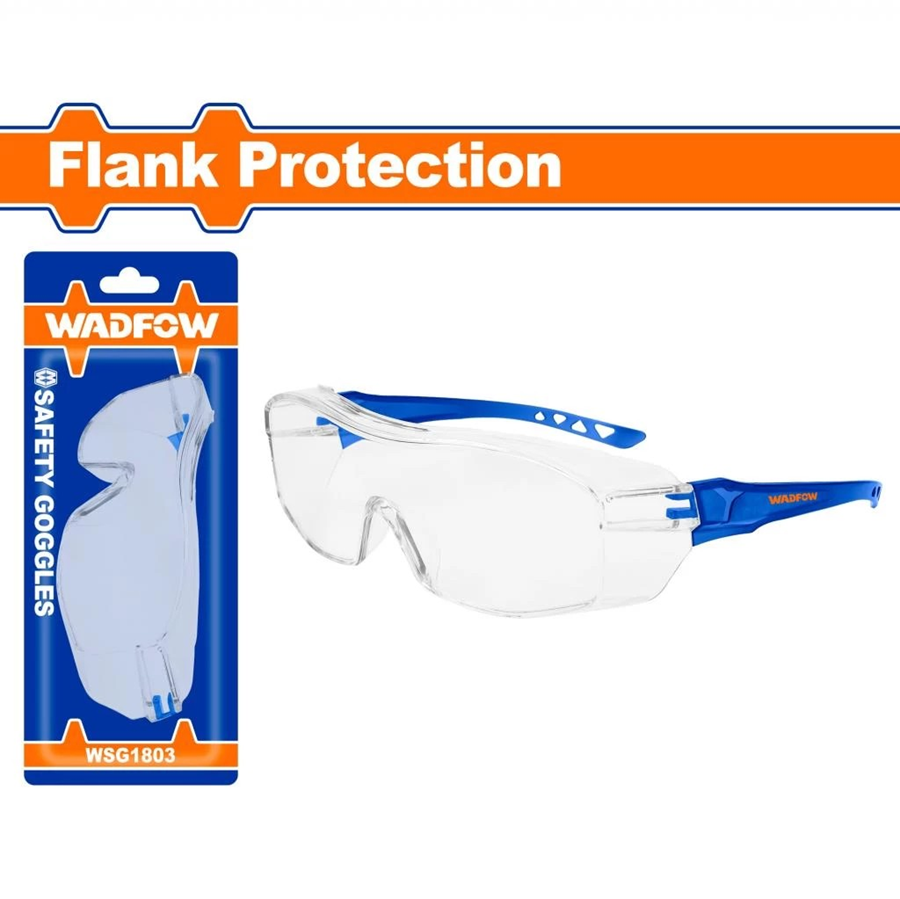 LENTES DE SEGURIDAD TRANSPARENTE WADFOW FULL-SLICE WSG1803 - 1