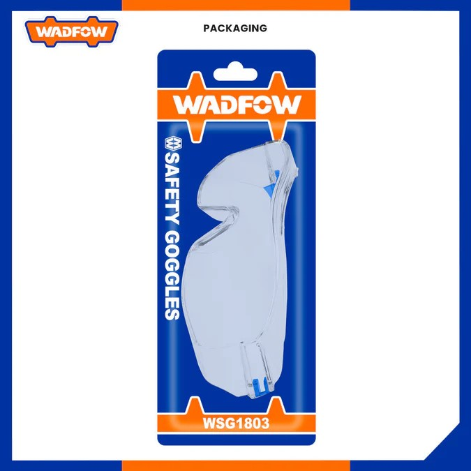 LENTES DE SEGURIDAD TRANSPARENTE WADFOW FULL-SLICE WSG1803 - 5