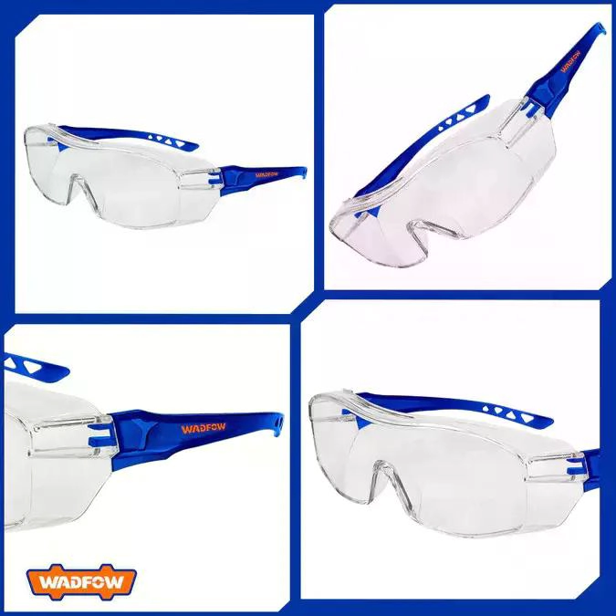 LENTES DE SEGURIDAD TRANSPARENTE WADFOW FULL-SLICE WSG1803 TRANSPARENTE - 6