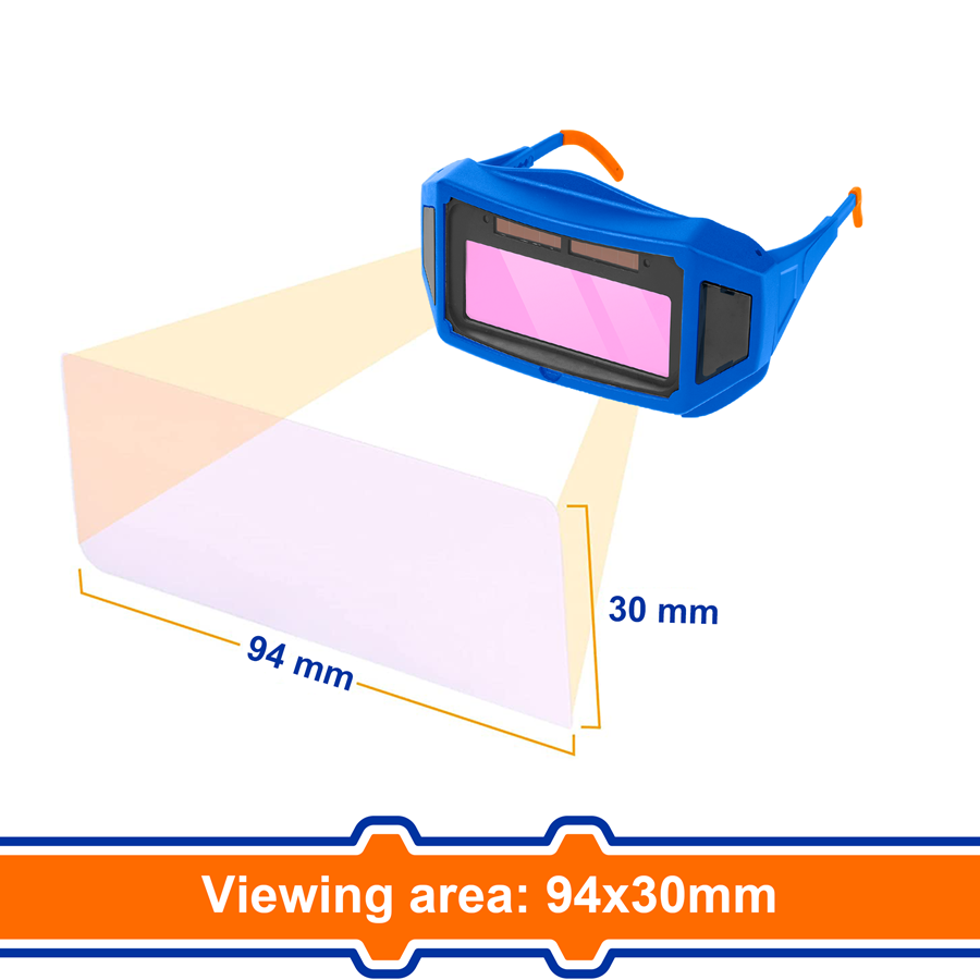 LENTES PARA SOLDAR FOTOSENSIBLE 94X30 MM WADFOW WWA1501 - 5