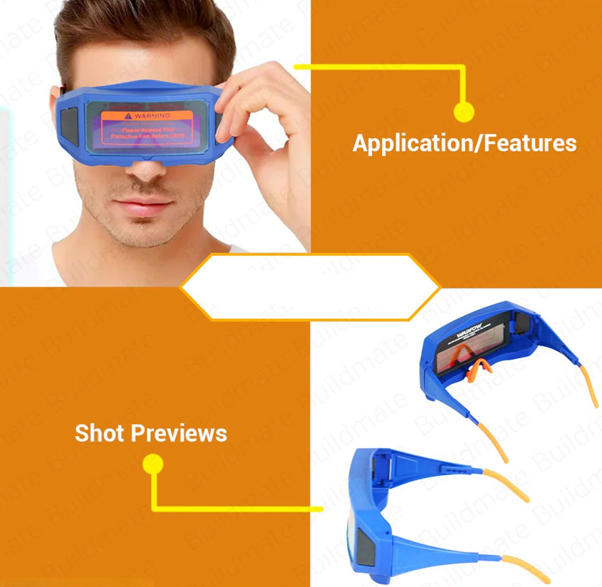 LENTES PARA SOLDAR FOTOSENSIBLE 94X30 MM WADFOW WWA1501 - 9