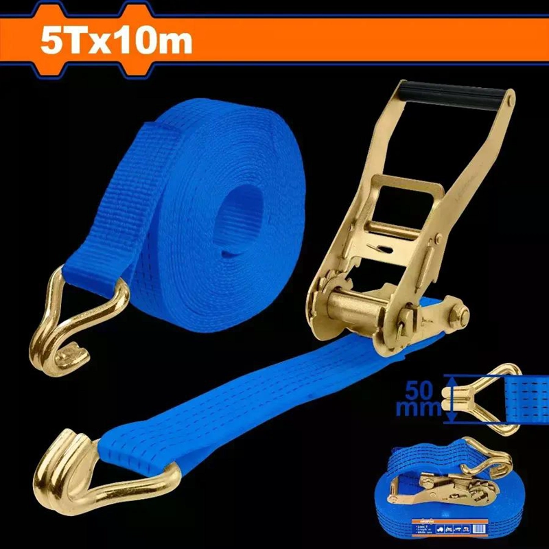 ESLINGA CON TRINQUETE 50MMX10M 5 TONELADAS WADFOW WRT13510 AZUL - 2