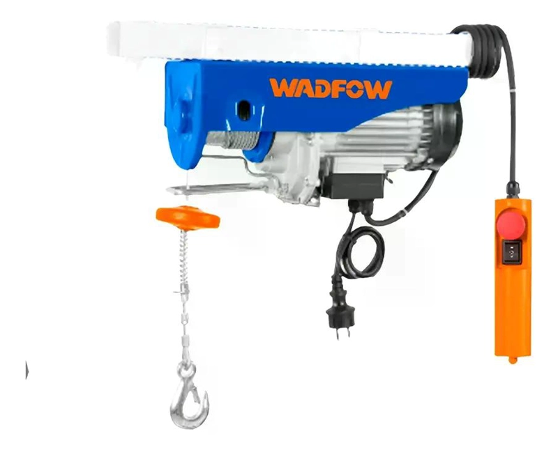 APAREJO ELECTRICO 250-500KG 9MT 18MT WADFOW WETH1A01 TECLE NARANJA Y AZUL 0 - 3