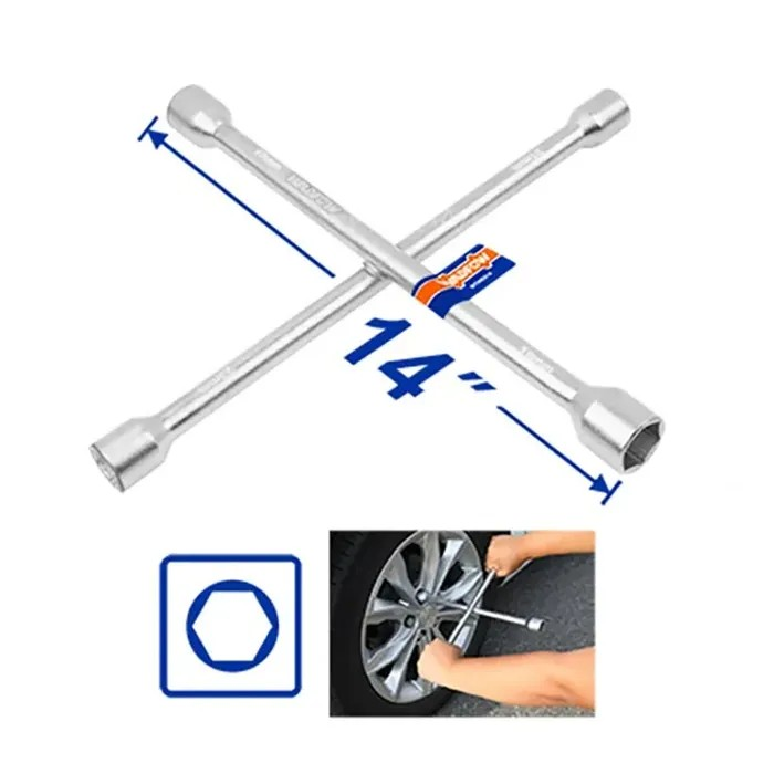 LLAVE CRUZ PARA AUTO 17-23 MM 14 PULGADAS WADFOW WTH8314 VEH - 1