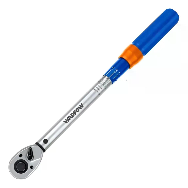 LLAVE DE TORQUE TORQUIMETRO 5-25NM 1/4 WADFOW AZUL - 4