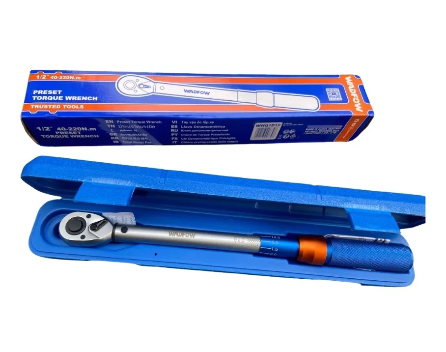 LLAVE DE TORQUE TORQUIMETRO DINAMOMETRICA 5-25NM 1/4 WADFOW - 8