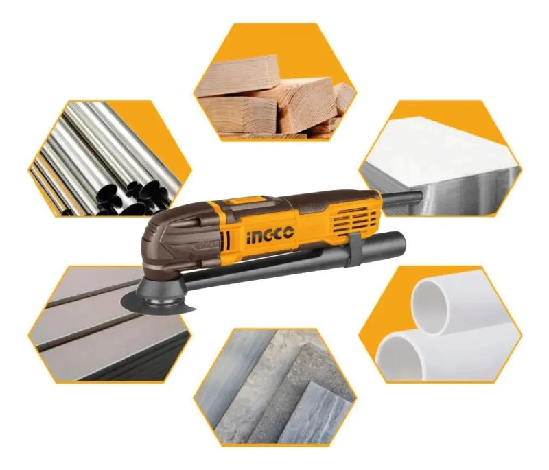 MULTICORTADORA MULTIPROPOSITO ELECTRICA INGCO 300W MF3008-7 - 4