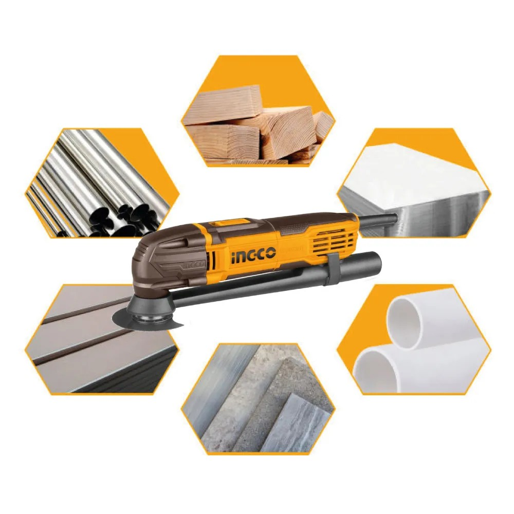 MULTICORTADORA MULTIPROPOSITO ELECTRICA INGCO 300W MF3008-7 - 6