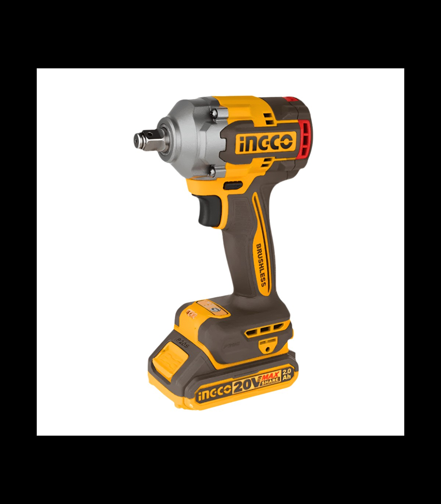 SET TALADRO PERCUTOR + LLAVE DE IMPACTO INGCO +ACC CKLI20275 - 7